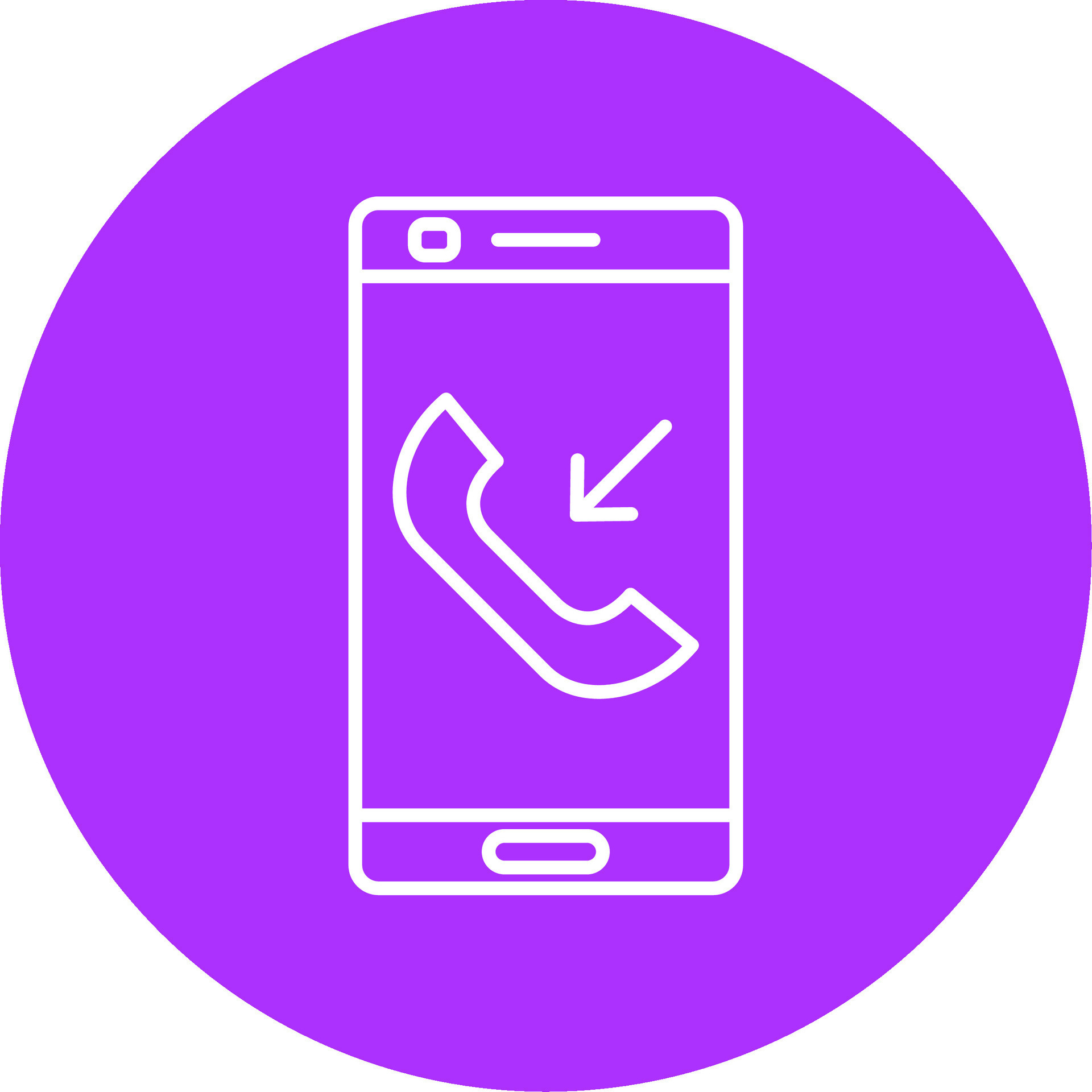 Call Line Multicircle Icon 37496083 Vector Art at Vecteezy