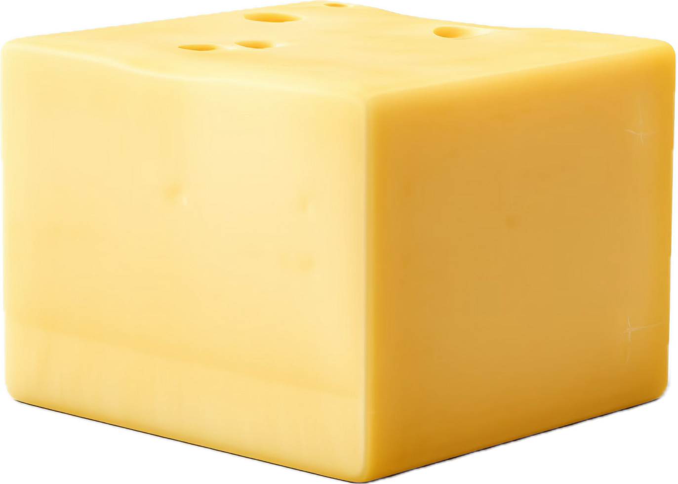 AI generated butter block png