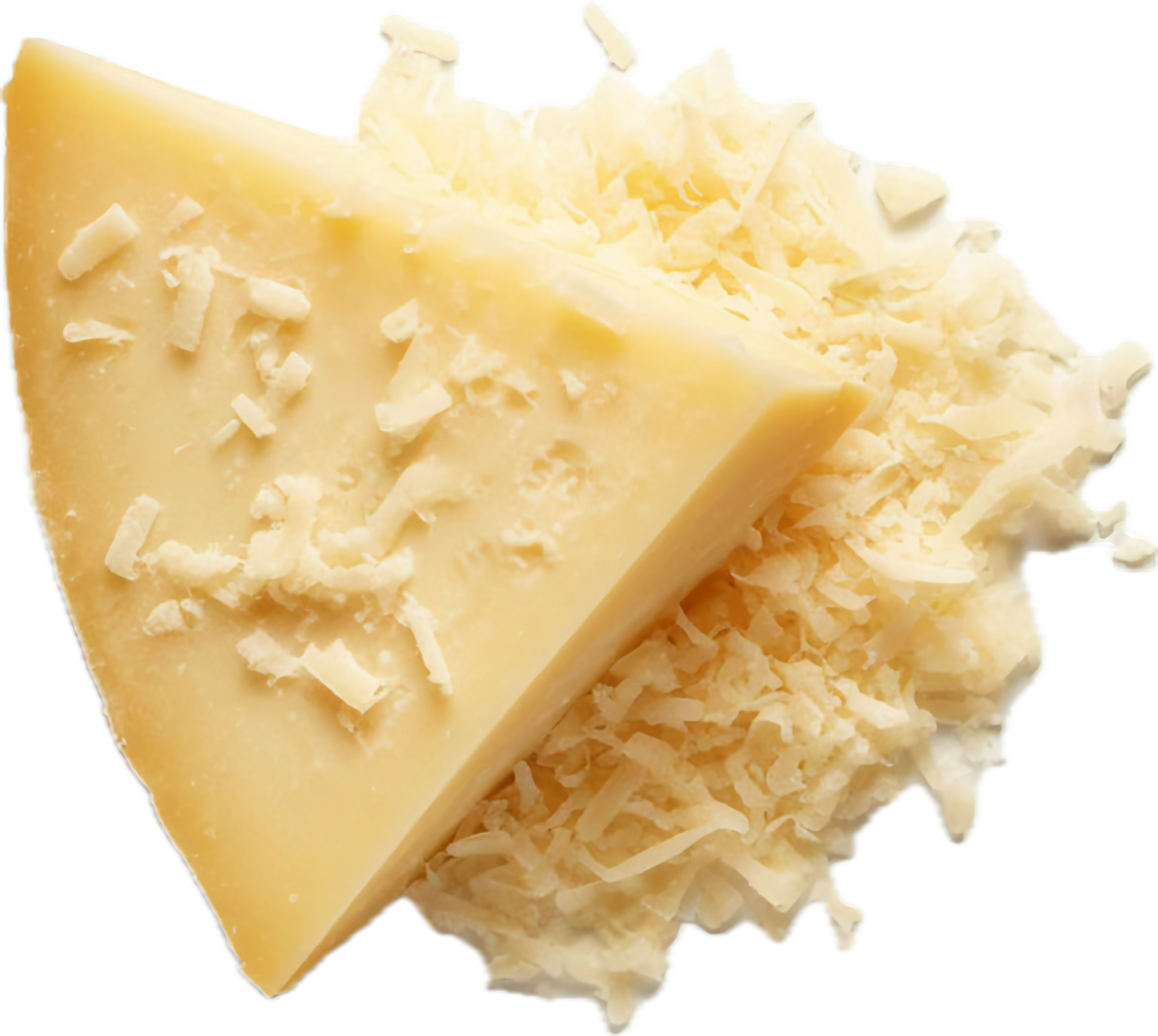 AI generated parmesan cheese png