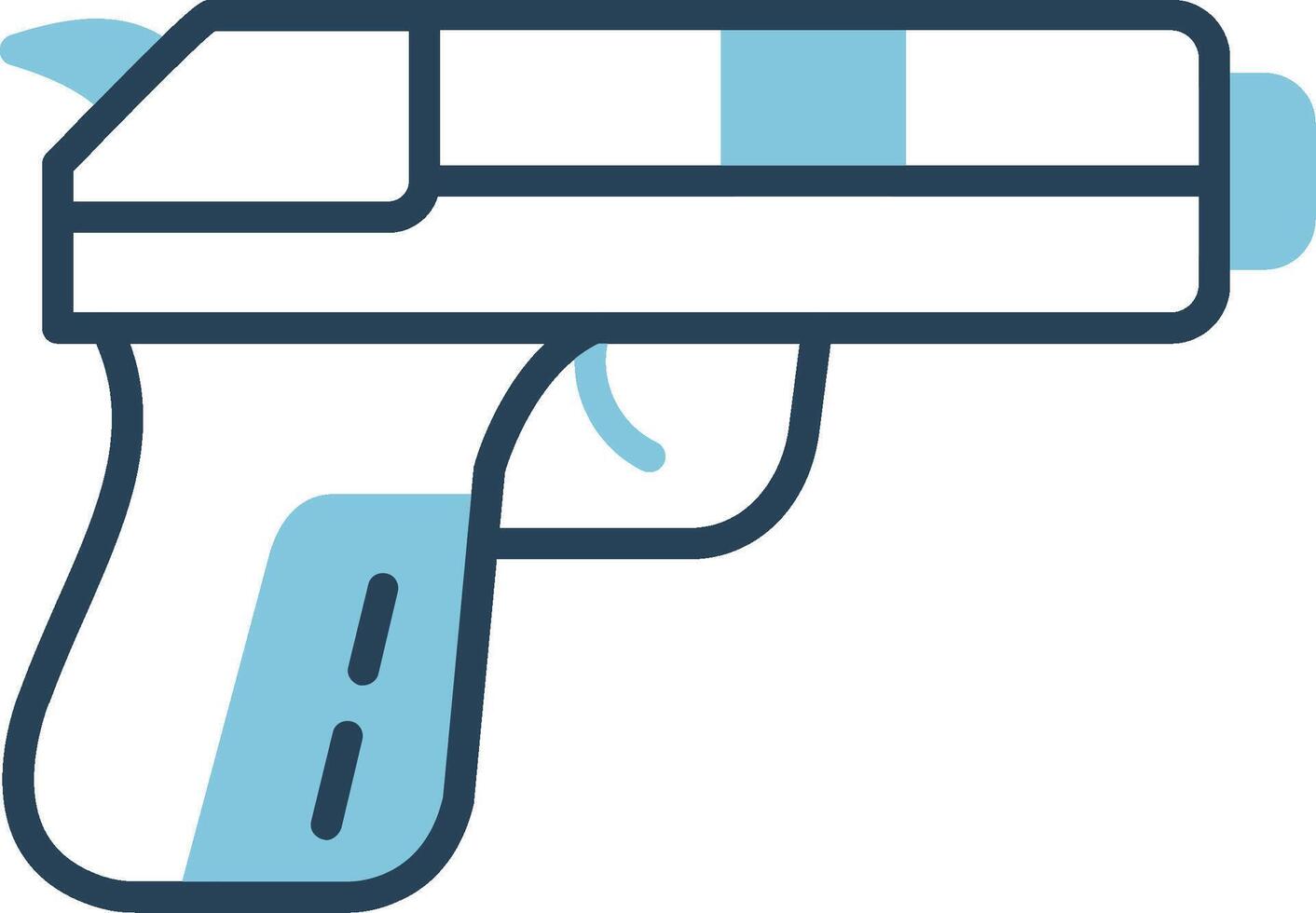 icono de vector de pistola