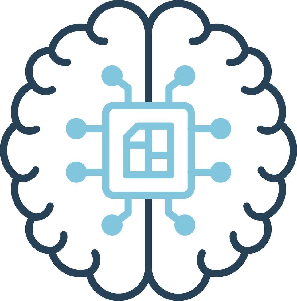 Artificial Intelligence Vector Icon