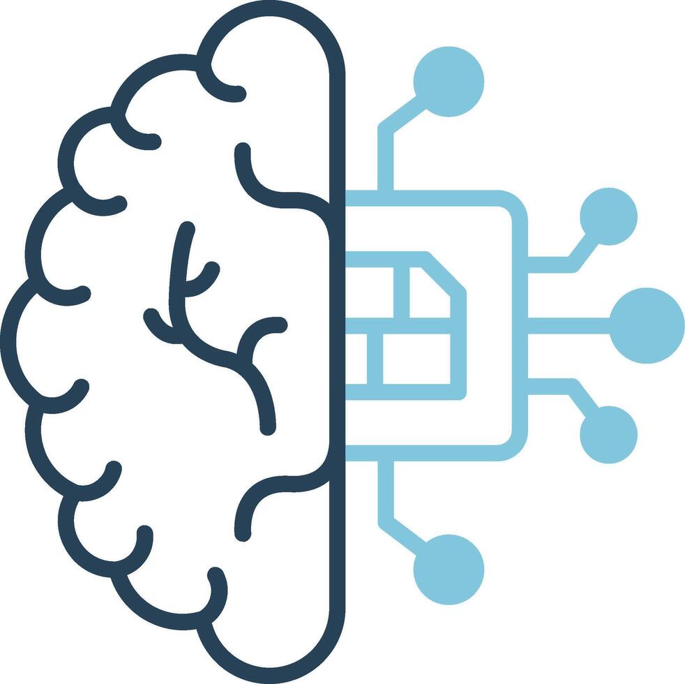 Artificial Intelligence Vector Icon