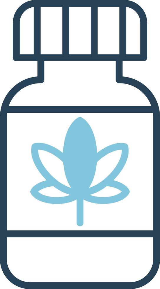 Cannabis oil Vector Icon