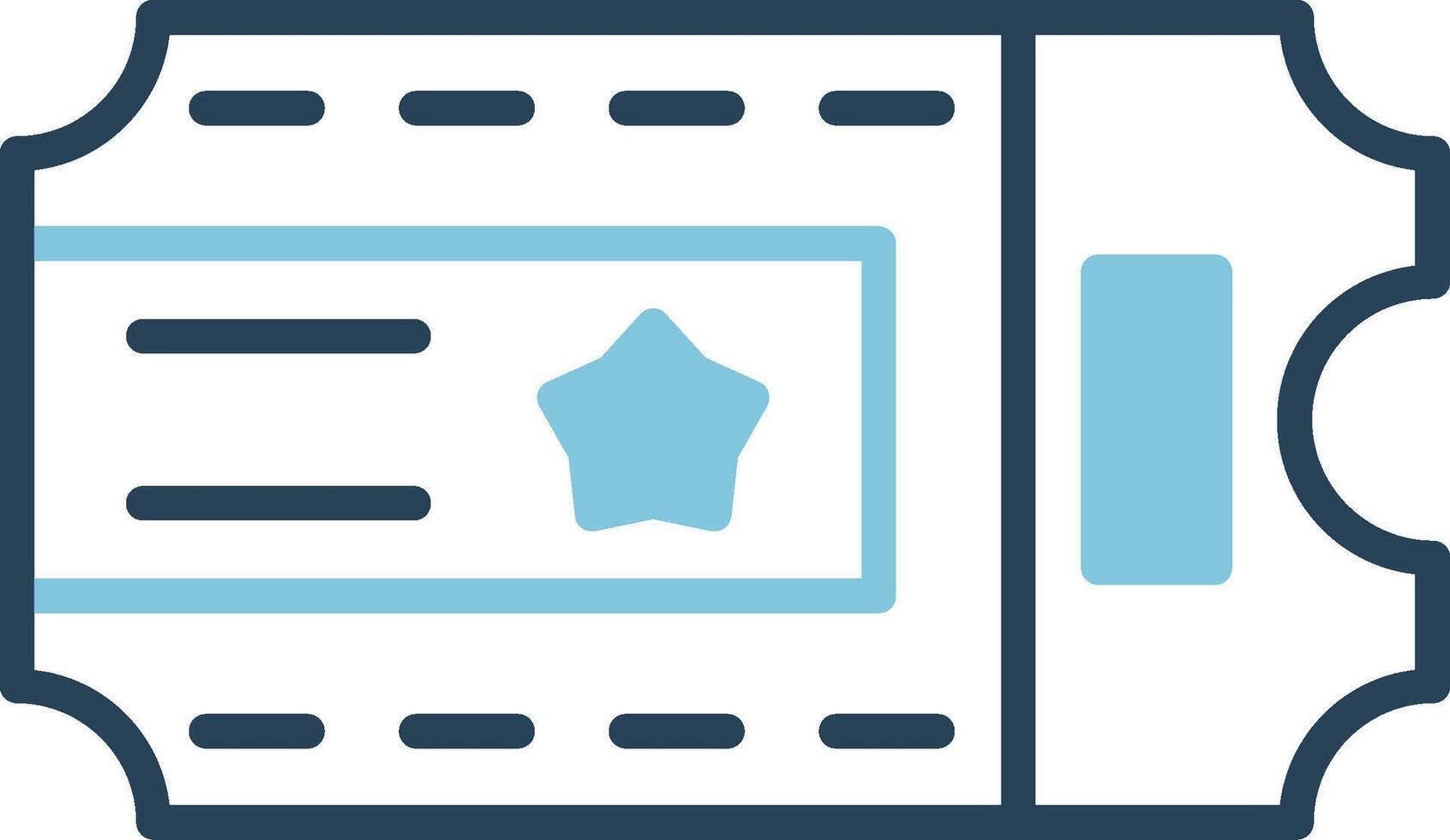Ticket Vector Icon