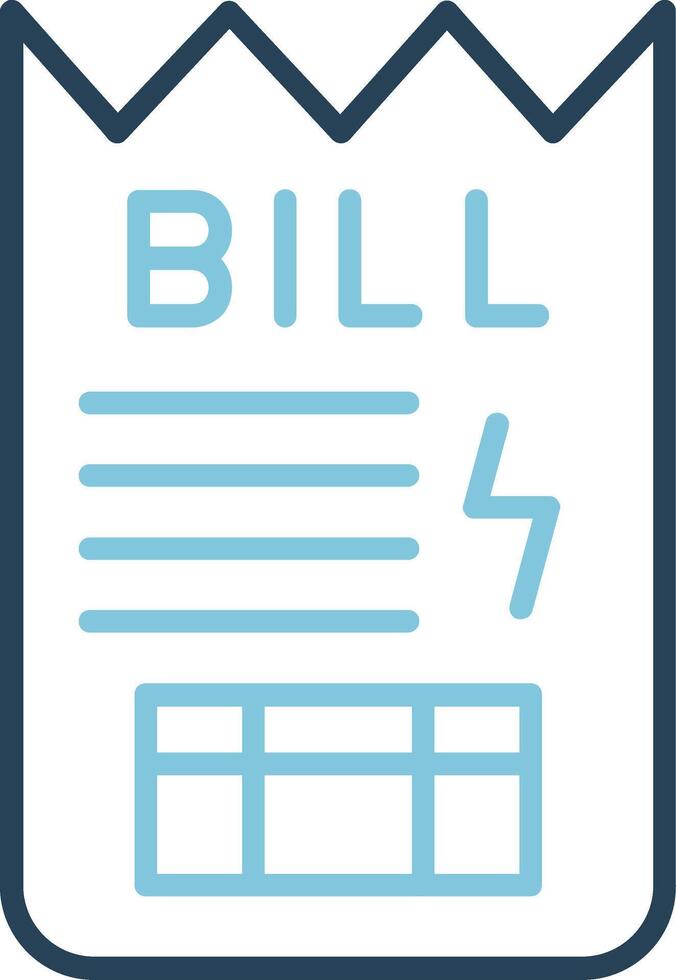 Bill Vector Icon