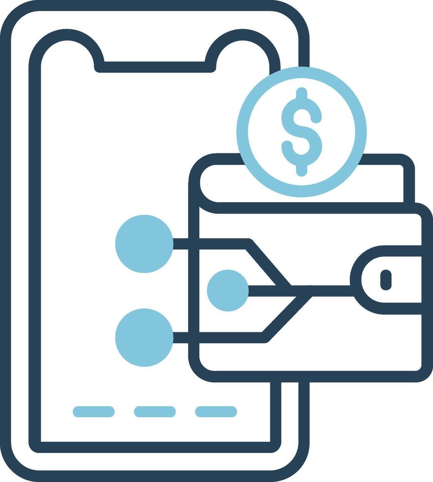 Digital Wallet Vector Icon