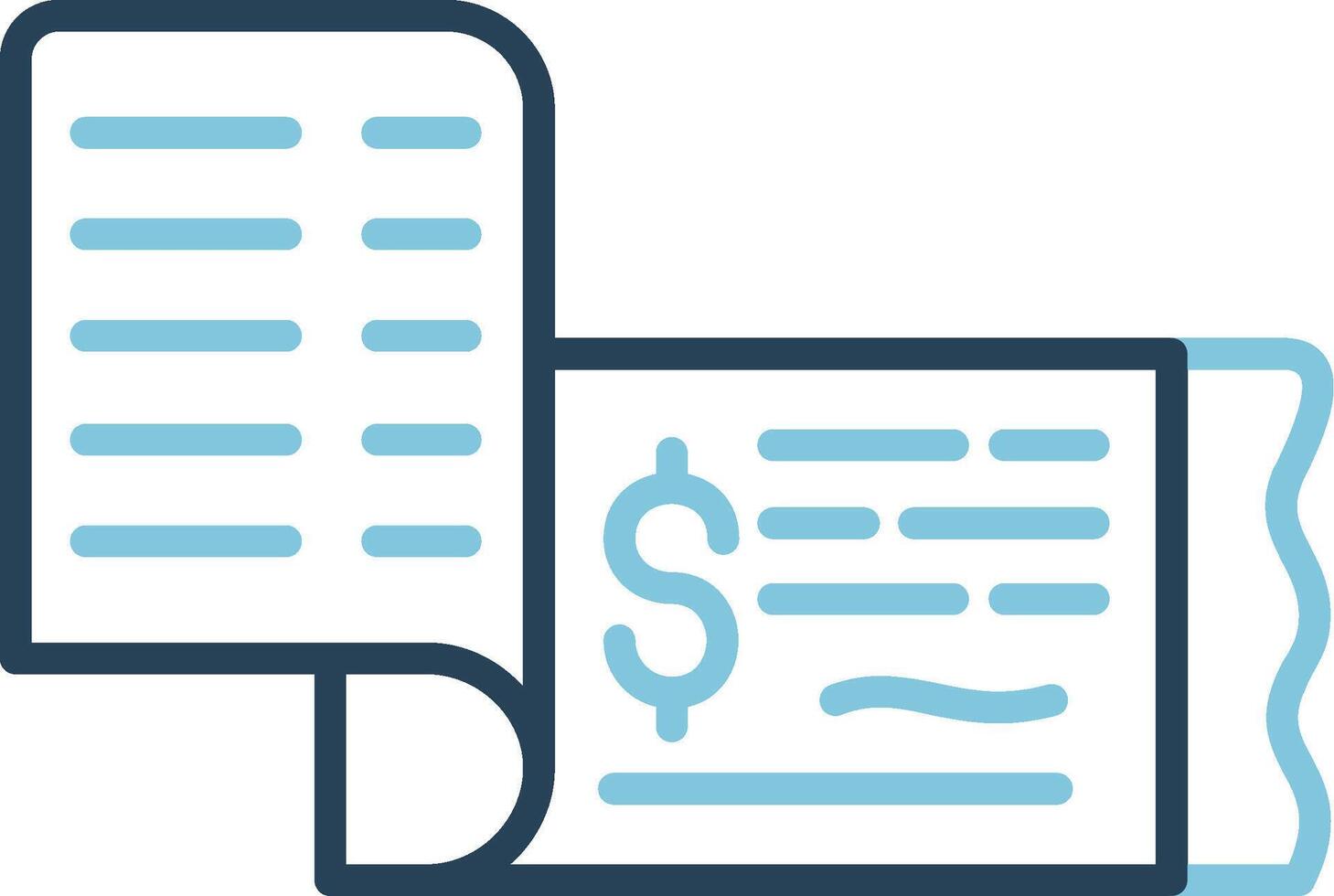 Cheque Vector Icon
