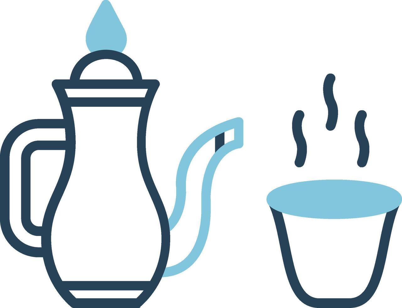 Arabic Coffee Vector Icon