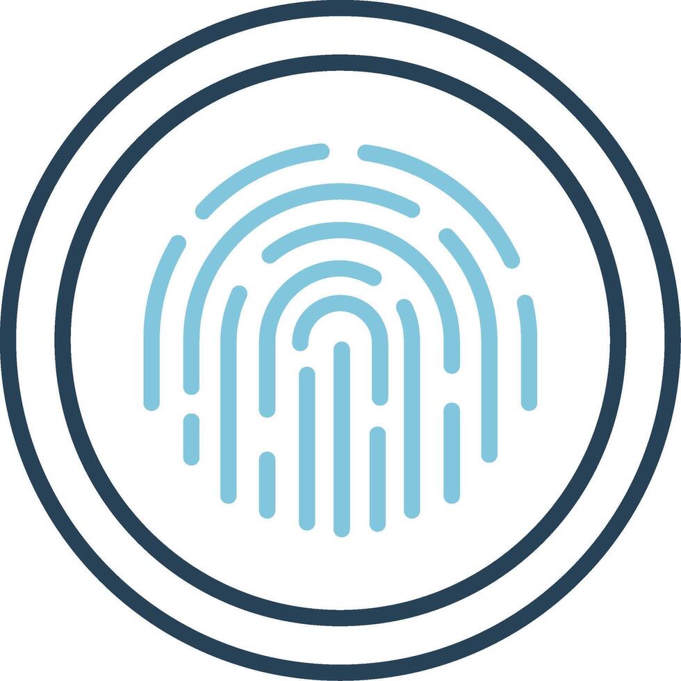 Fingerprint Vector Icon