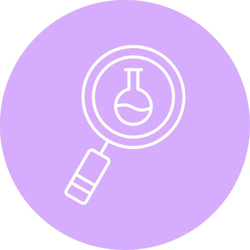 Research Line Multicircle Icon vector