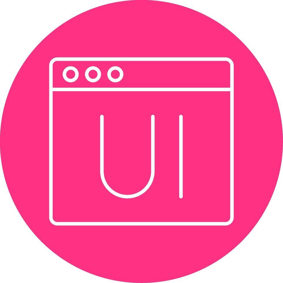 Ui Line Multicircle Icon vector