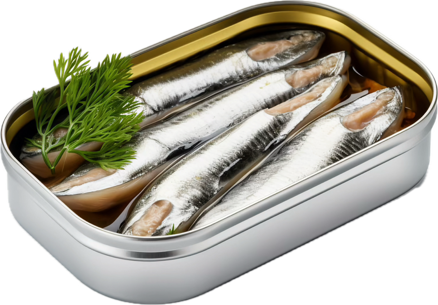 AI generated can of sardines png 37497459 PNG