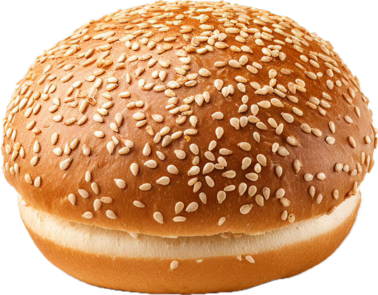 AI generated bun for hamburger png