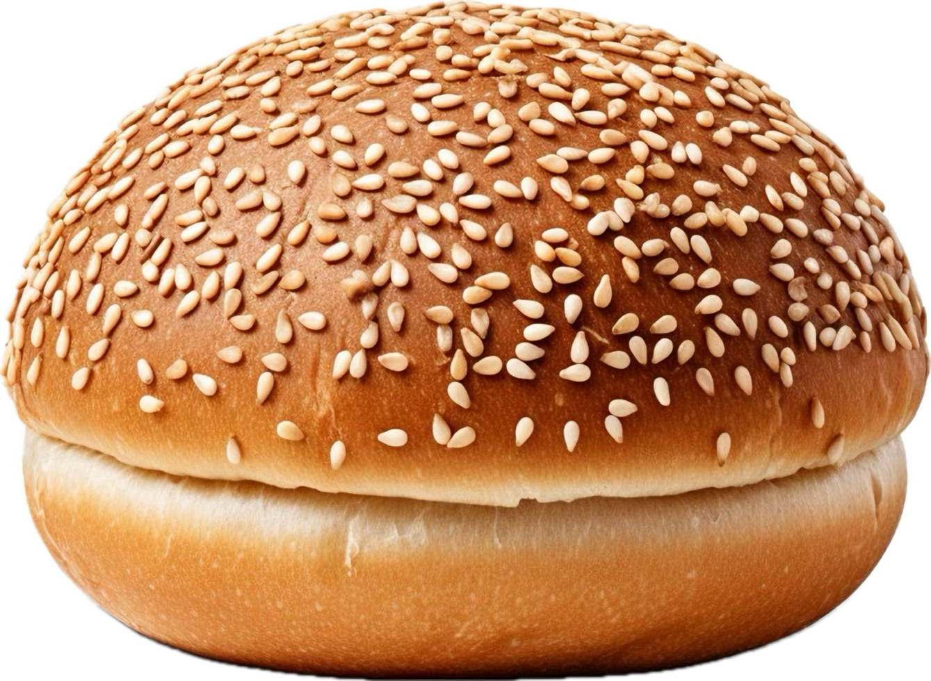 AI generated bun for hamburger png