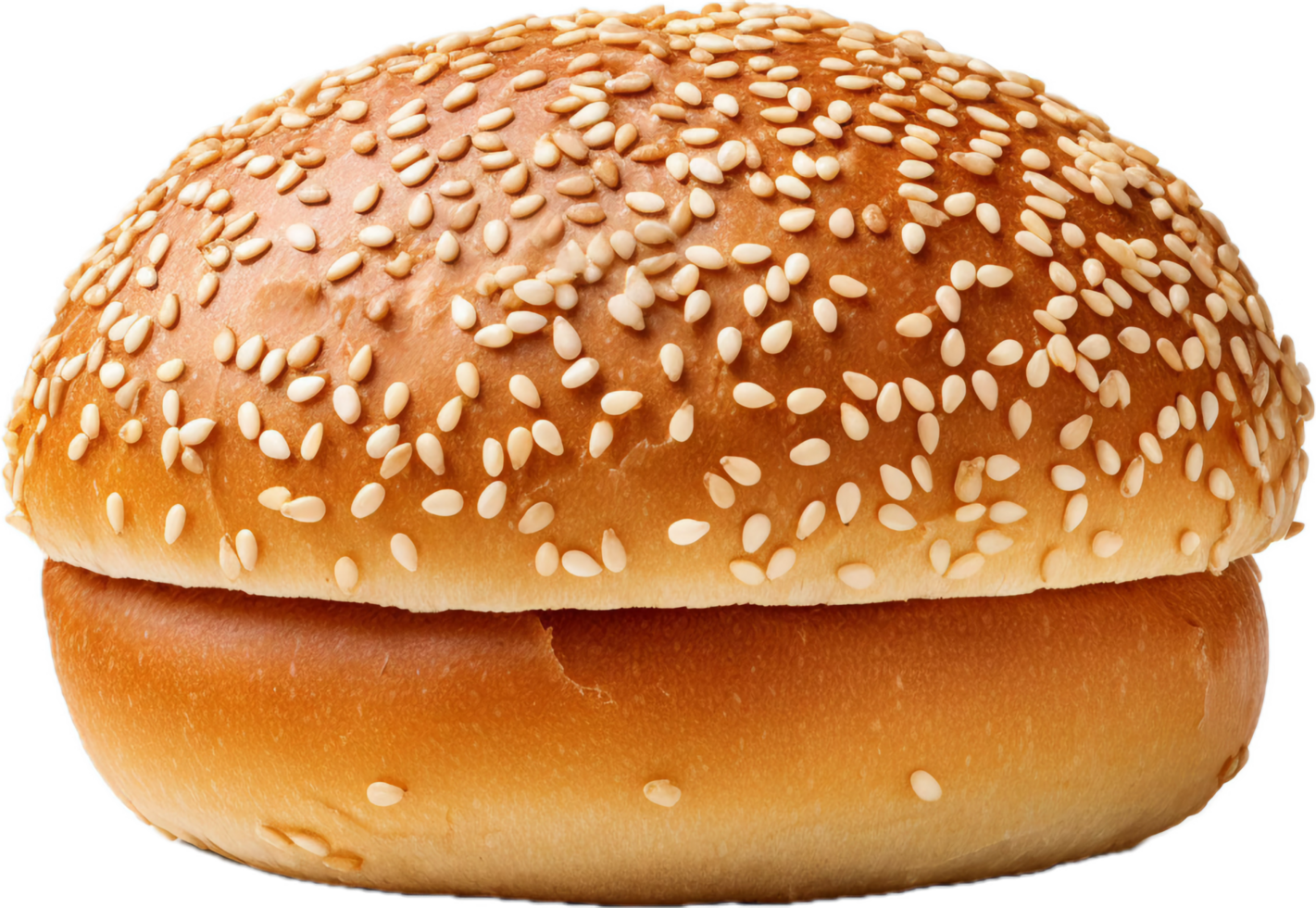 AI generated bun for hamburger png