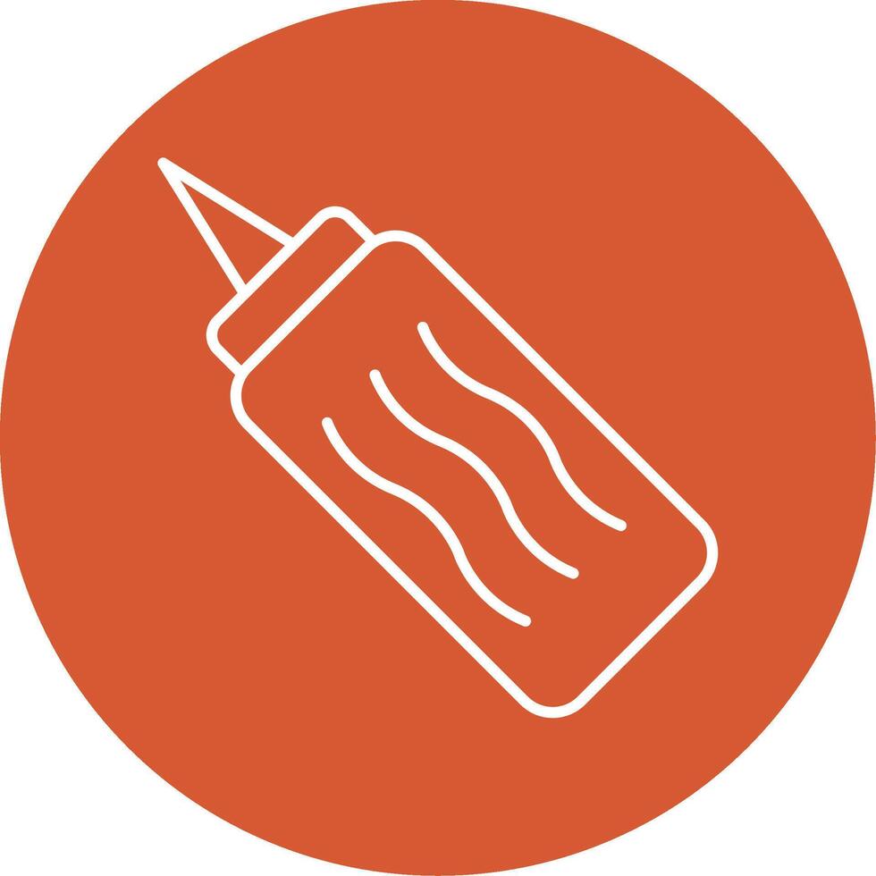Mayonnaise Line Multicircle Icon vector