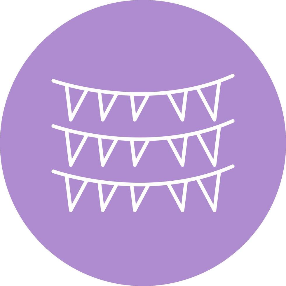 Decoration Line Multicircle Icon vector