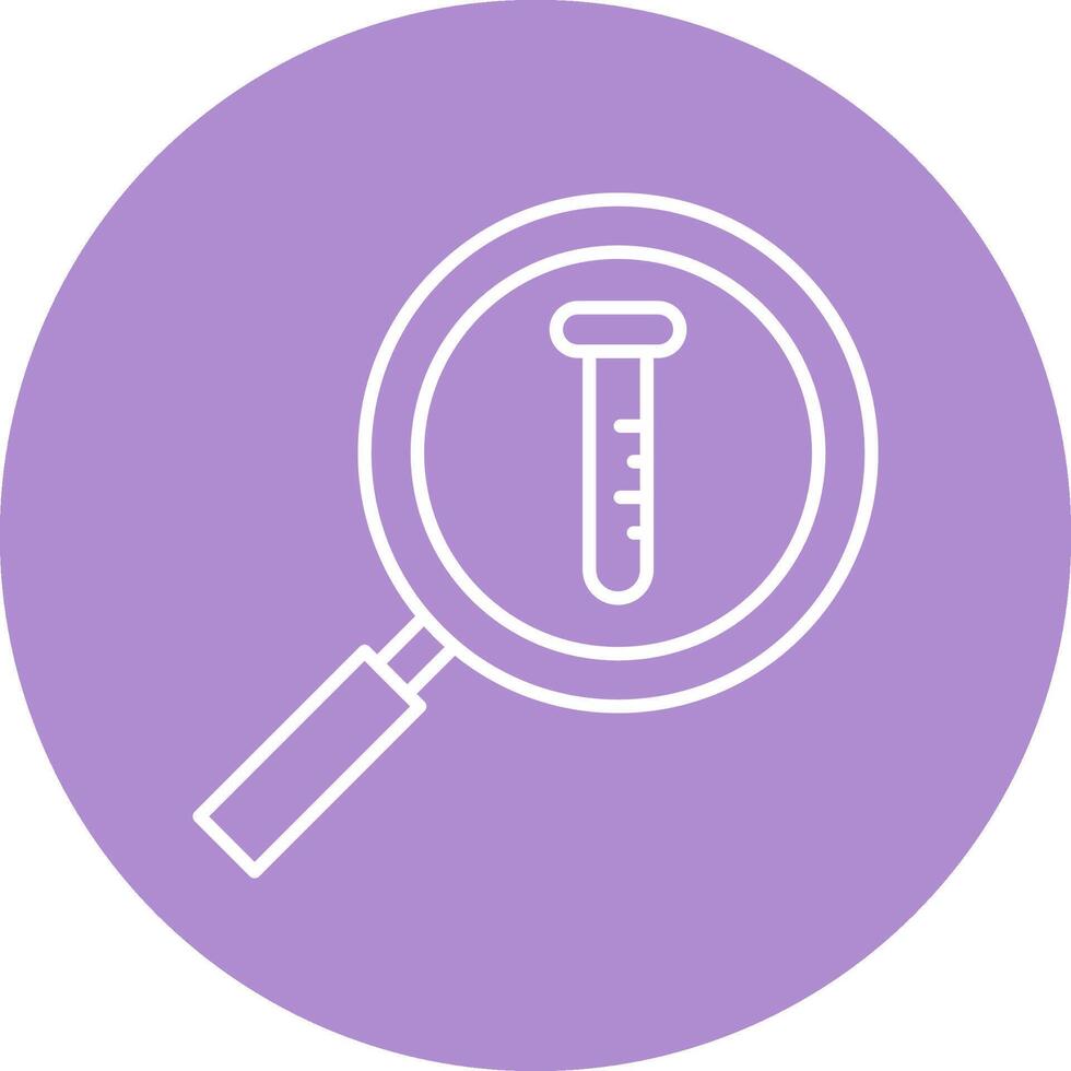 Research Line Multicircle Icon vector