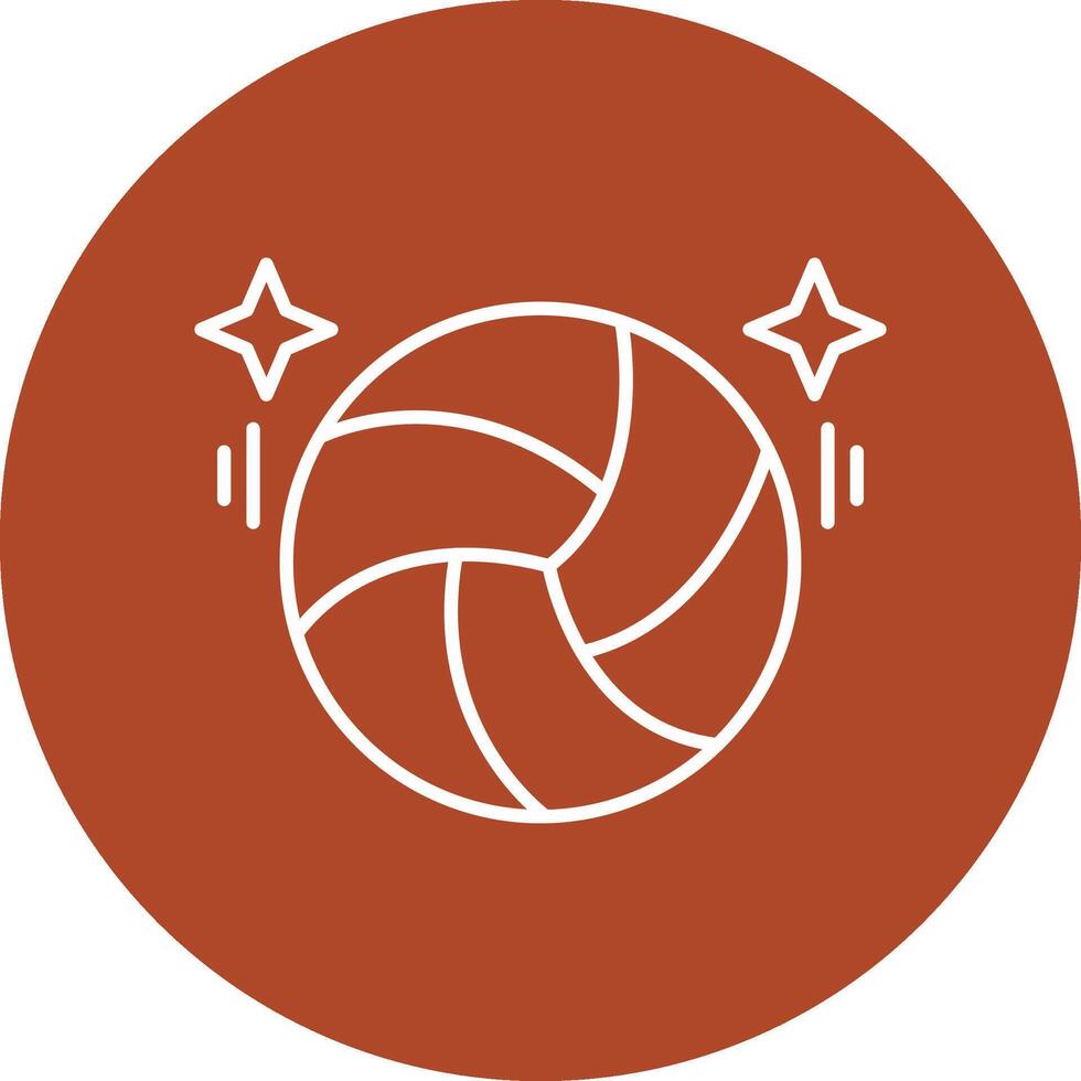 Volleyball Line Multicircle Icon 37498421 Vector Art at Vecteezy