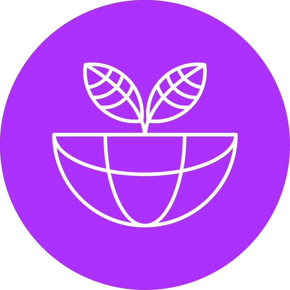 Ecosystem Line Multicircle Icon vector
