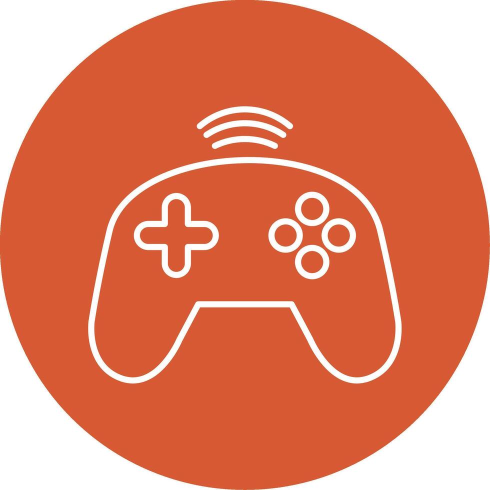 Controller Line Multicircle Icon vector