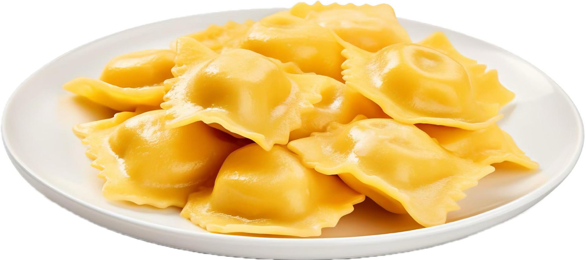AI generated ravioli pasta png