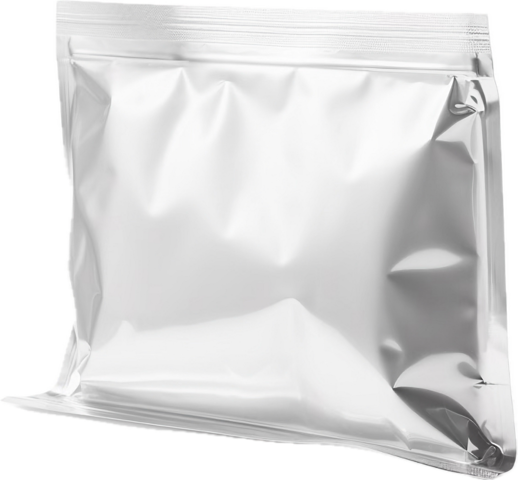 AI generated plastic foil bag png