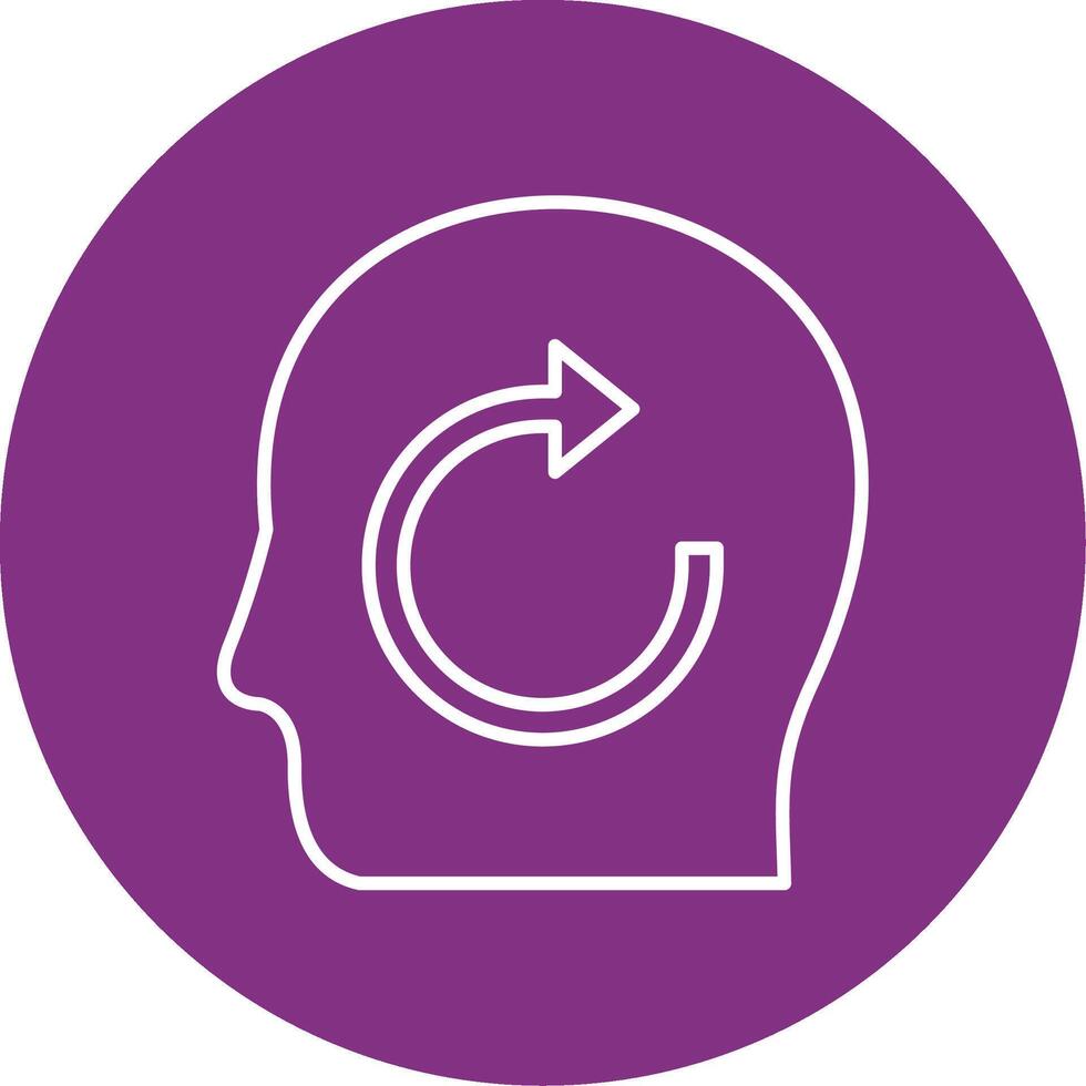 Refresh Line Multicircle Icon vector