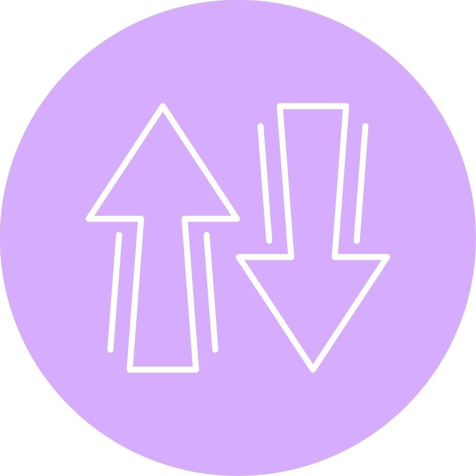 Sign Line Multicircle Icon vector