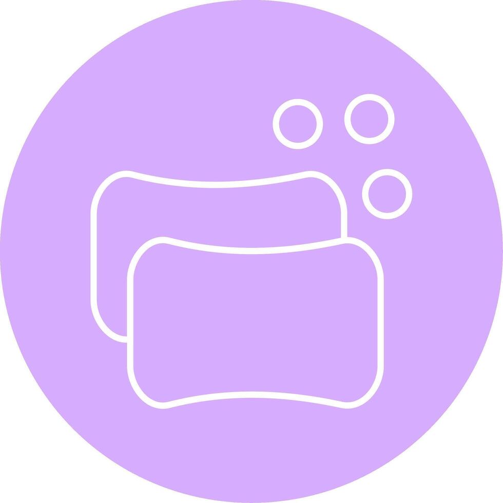 Soap Line Multicircle Icon vector