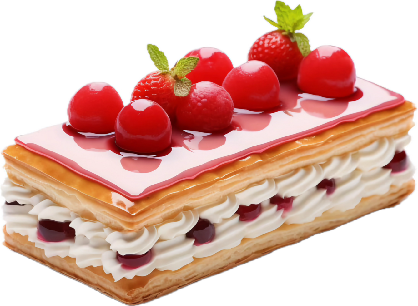 AI generated pastry cake png