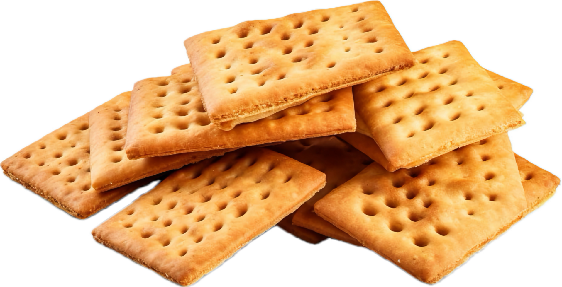 AI generated Crackers snack food png
