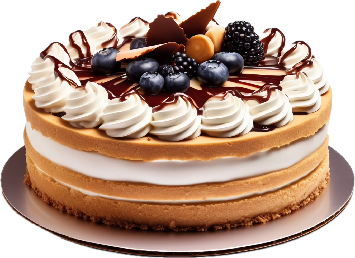 AI generated pastry cake png