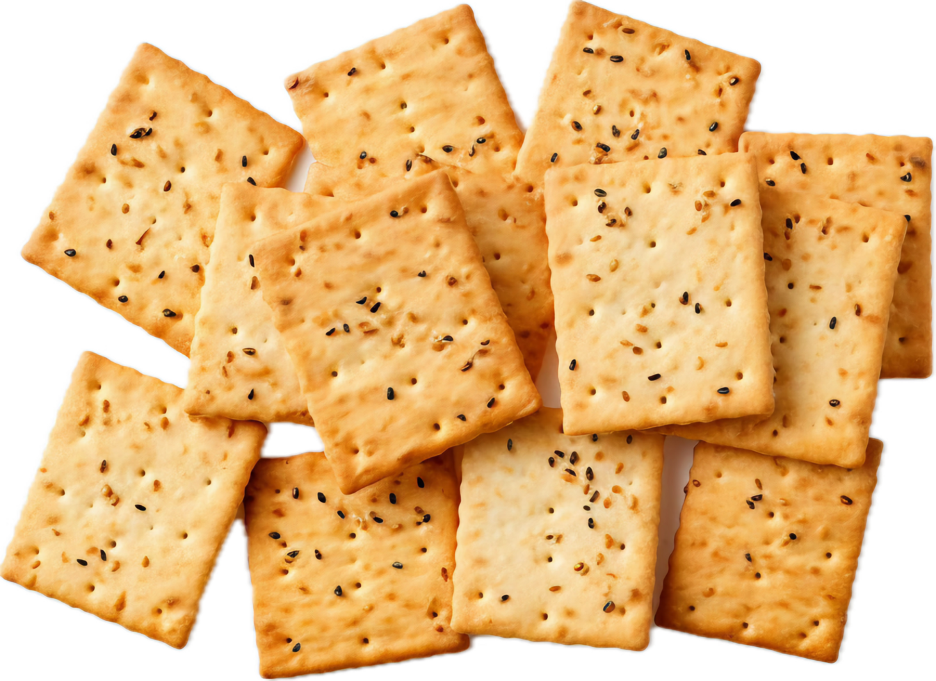 ai genererad crackers mellanmål mat png