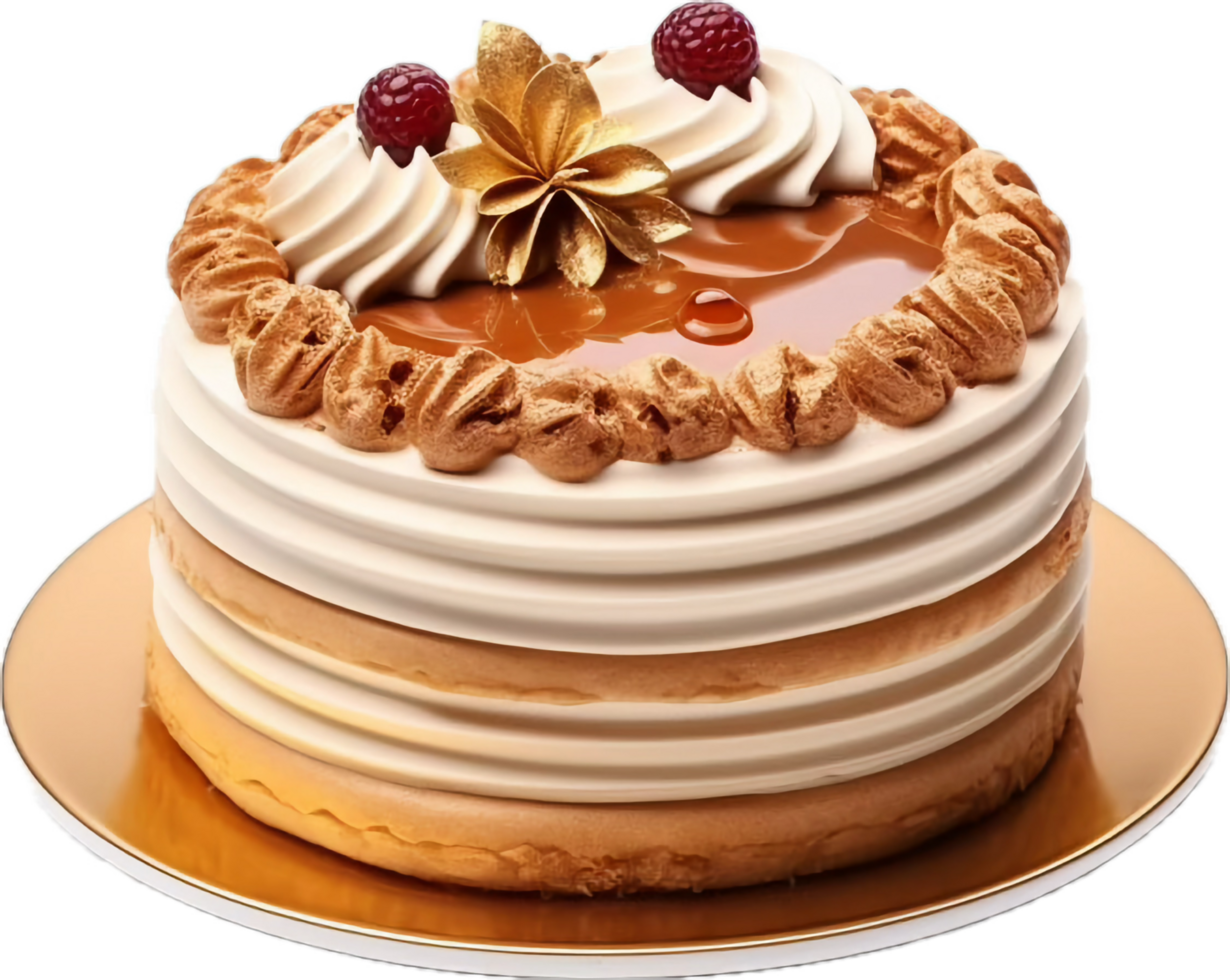 AI generated pastry cake png