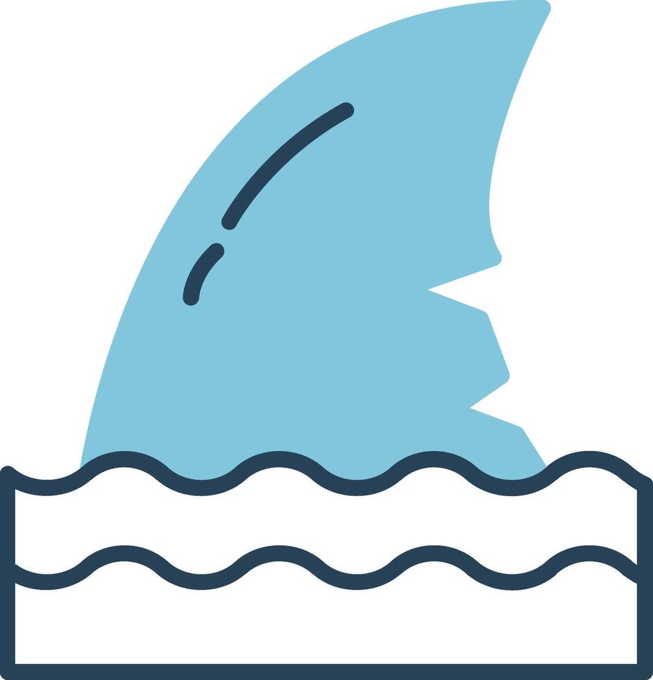 Fin Vector Icon