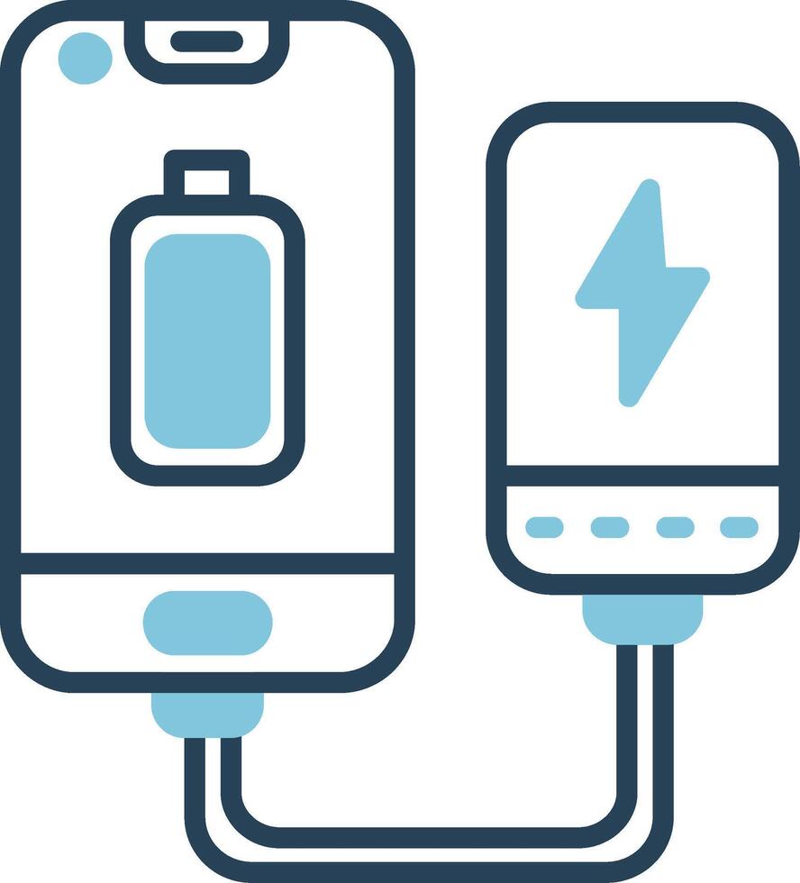 Portable Battery Vector Icon