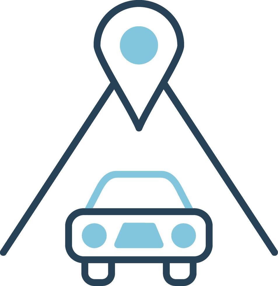 icono de vector de carretera