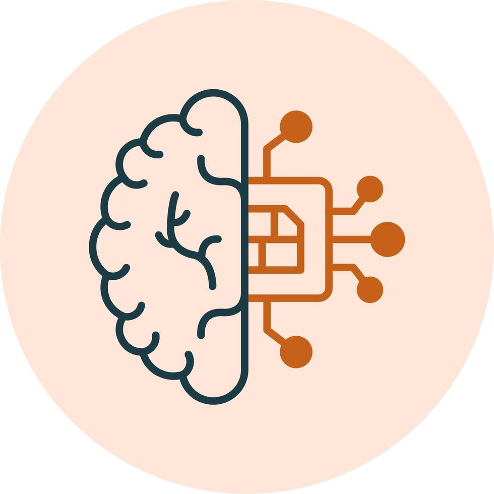 Artificial Intelligence Vector Icon