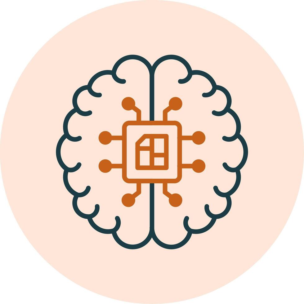 Artificial Intelligence Vector Icon