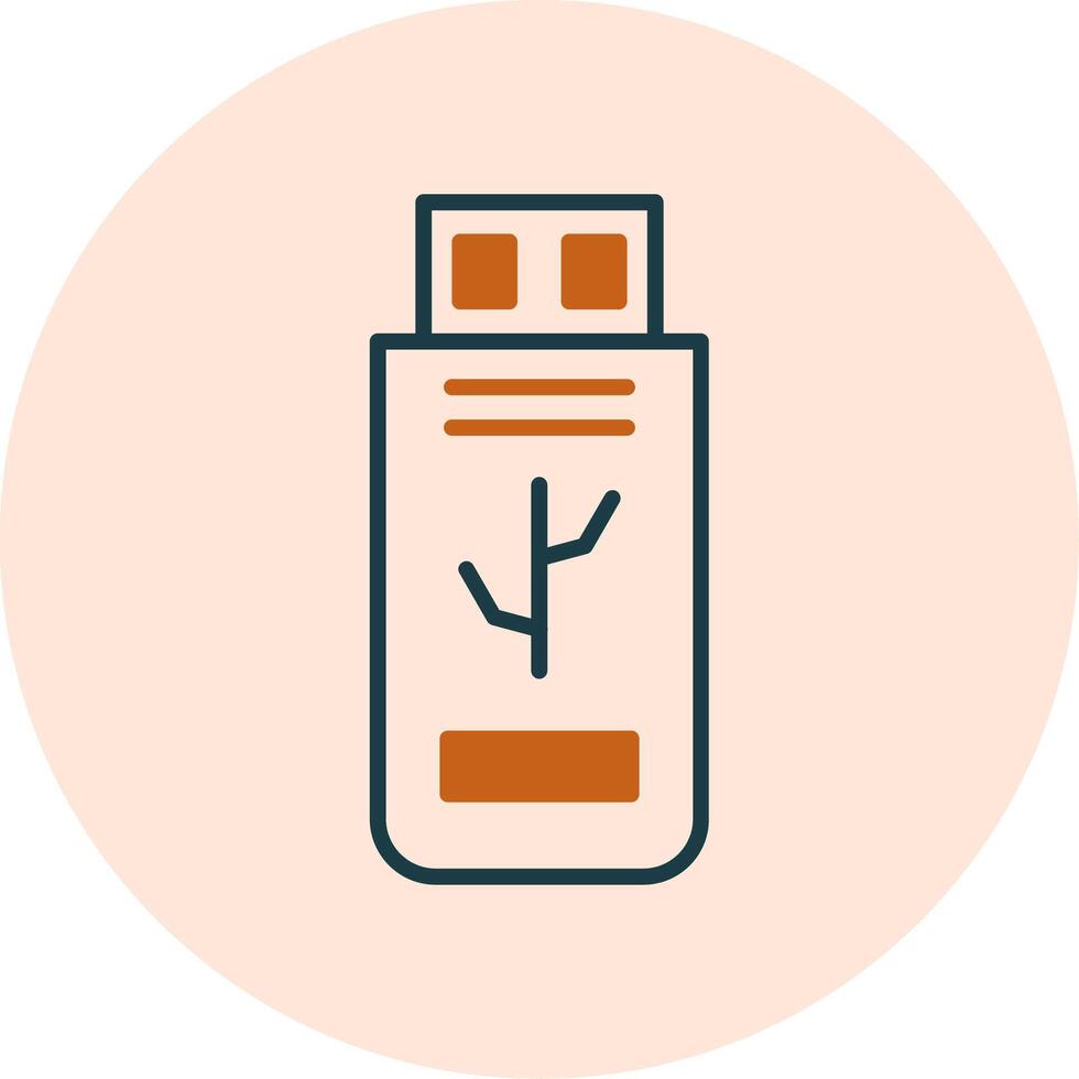 Flash Disk Vector Icon