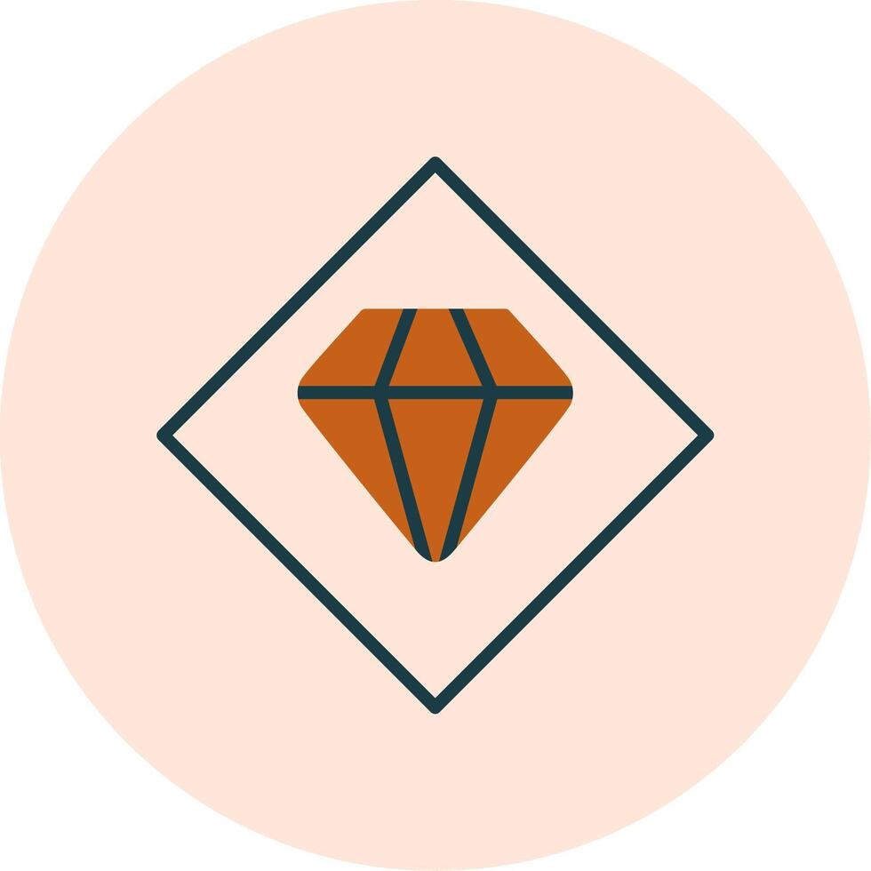 Diamond Vector Icon