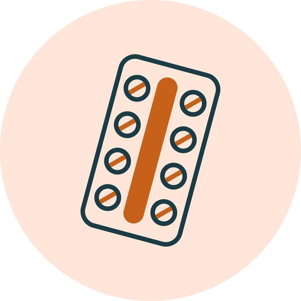 icono de vector de pastillas