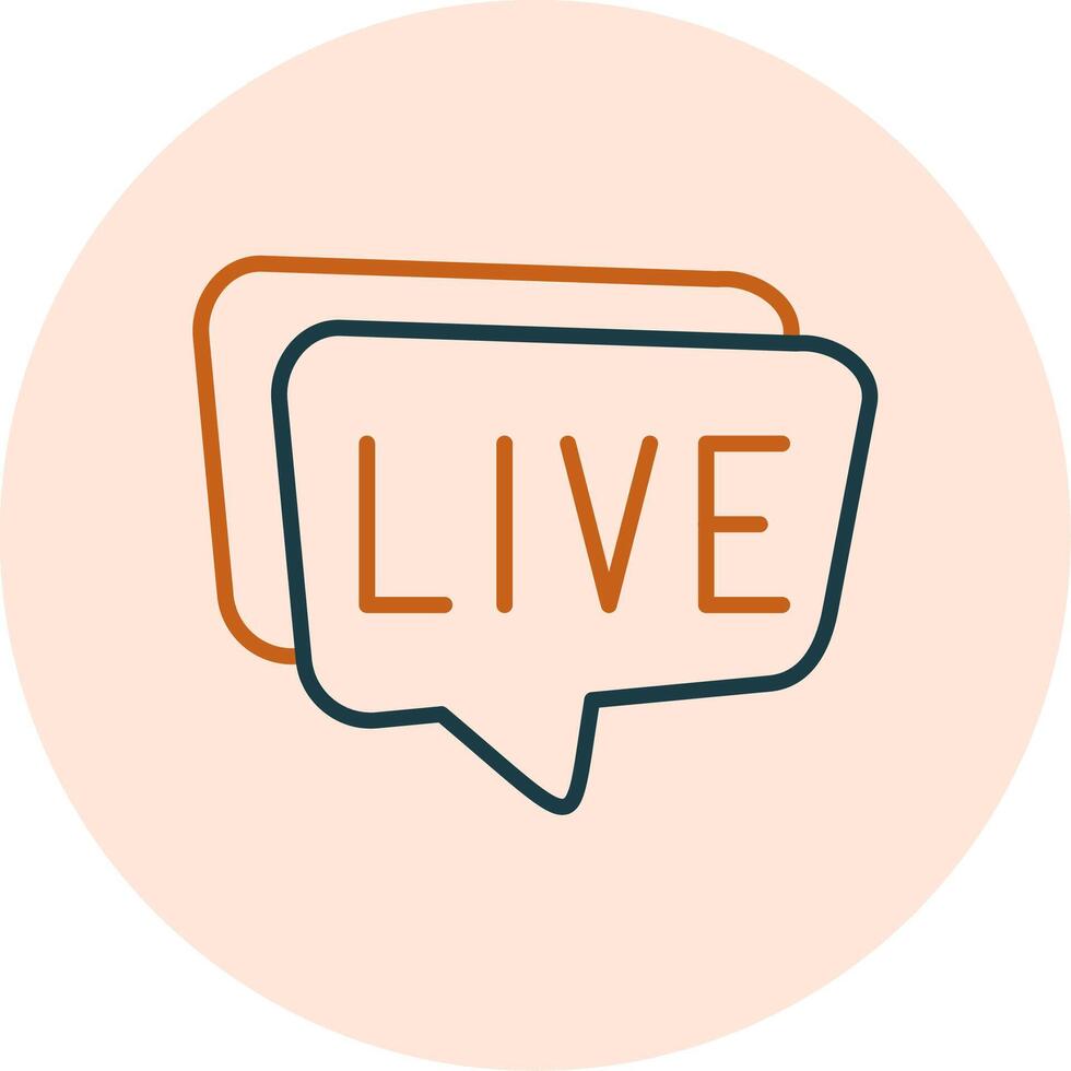 Live Chat Vector Icon