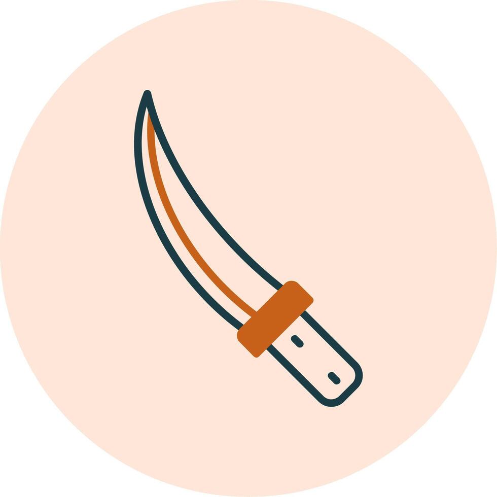 Jambiya Vector Icon