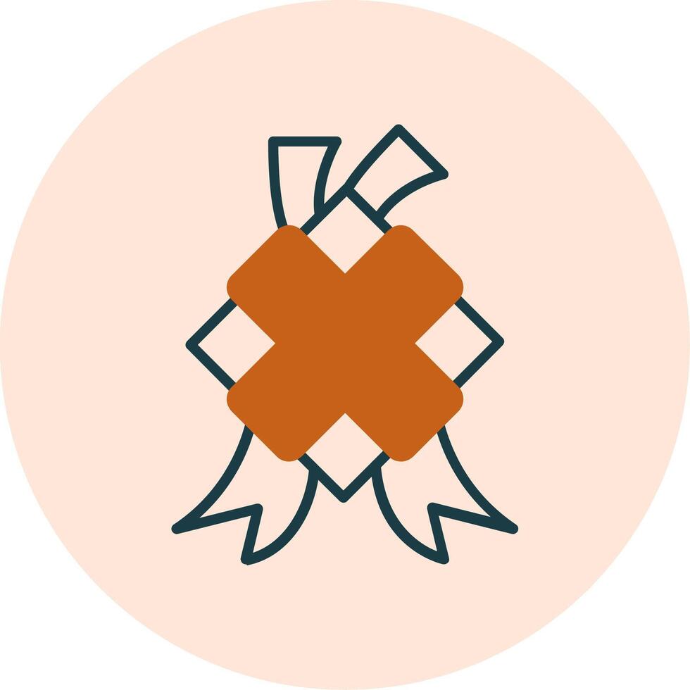 Ketupat Vector Icon