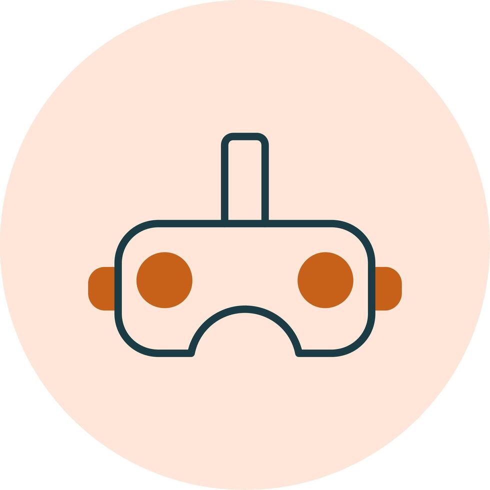 Virtual Reality Vector Icon