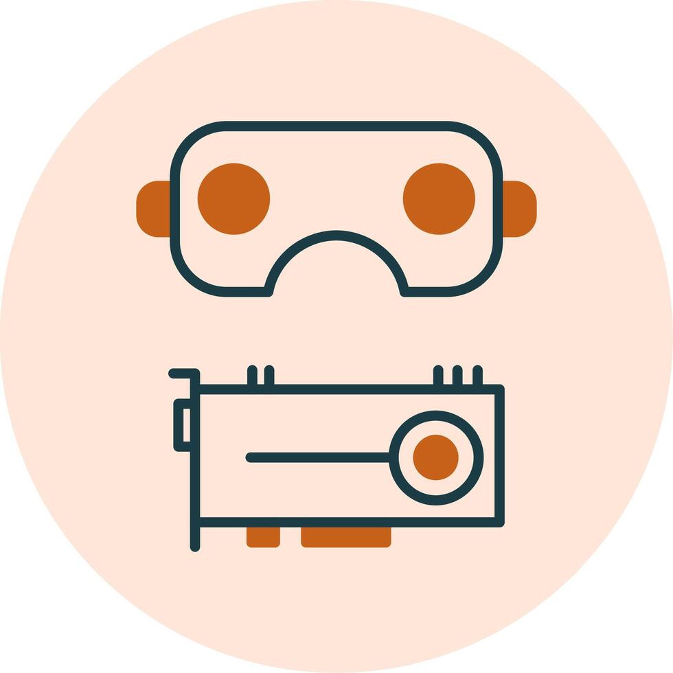 Virtual Reality Vector Icon