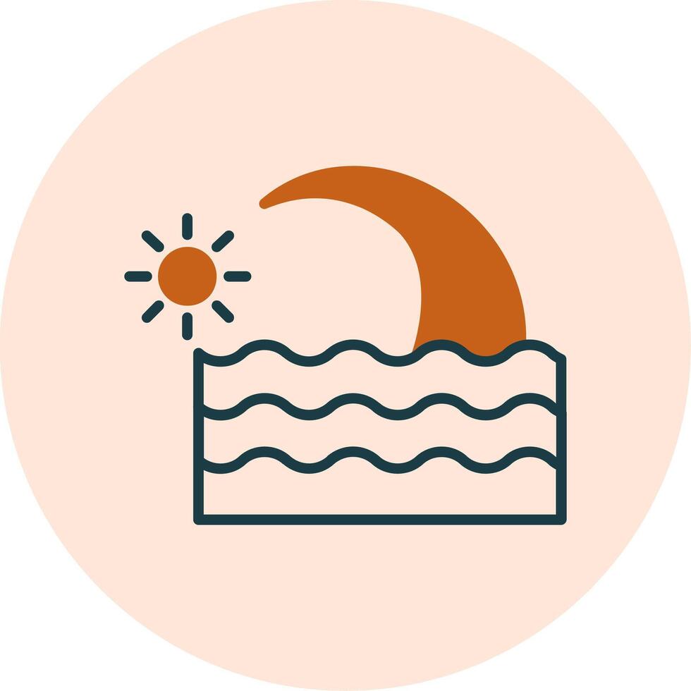 Wave Vector Icon