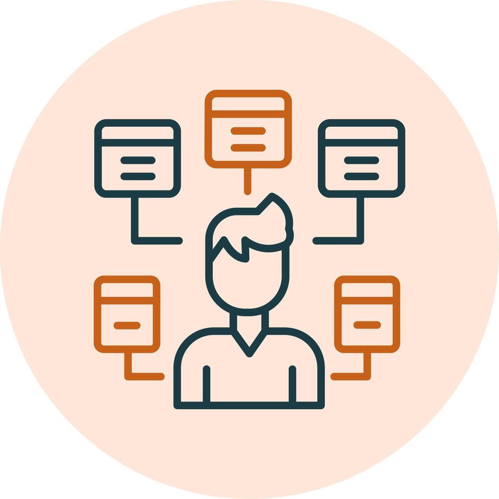 Multitasking Vector Icon